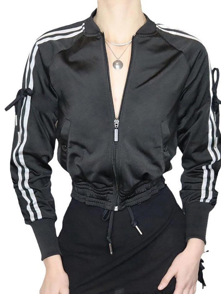 Bow Side Stripes Jacket - AnotherChill