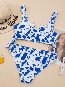 Cow Print Bikini Set - AnotherChill