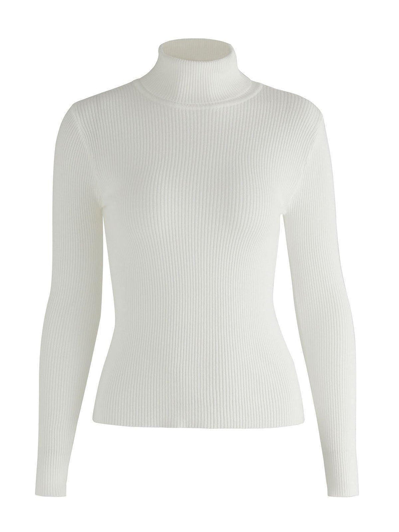 High Neck Jumper Knit Top - AnotherChill