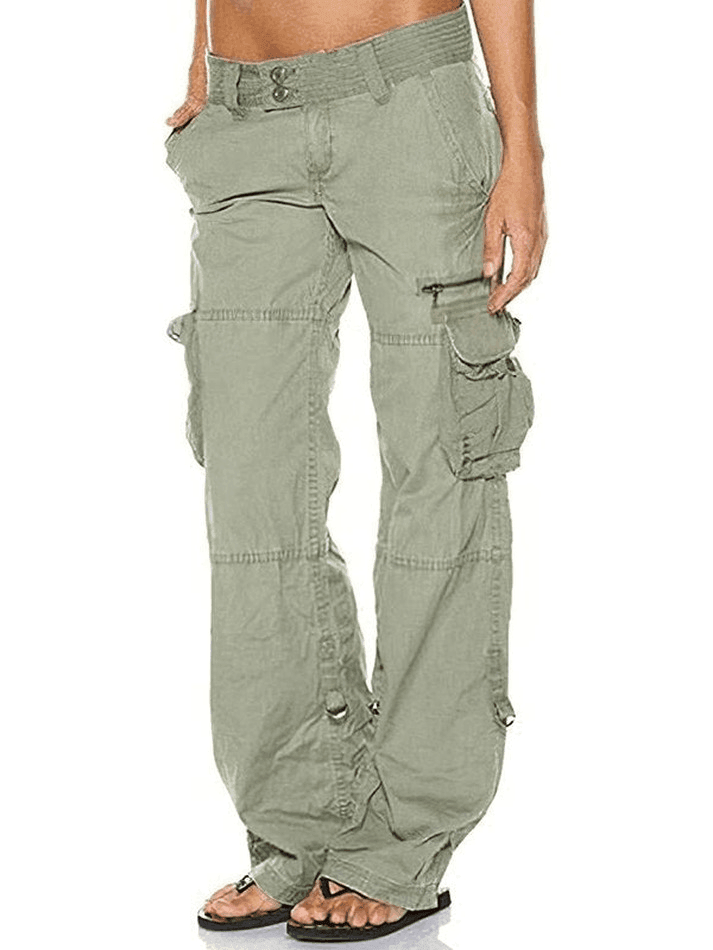 Low Waist Baggy Parachute Cargo Pants - AnotherChill