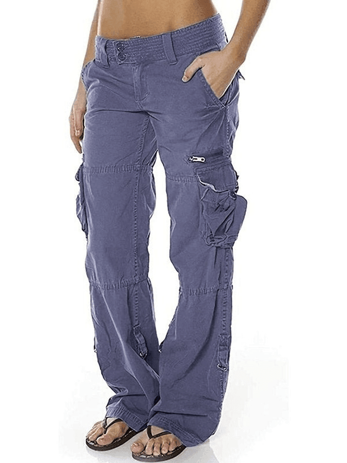 Low Waist Baggy Parachute Cargo Pants - AnotherChill