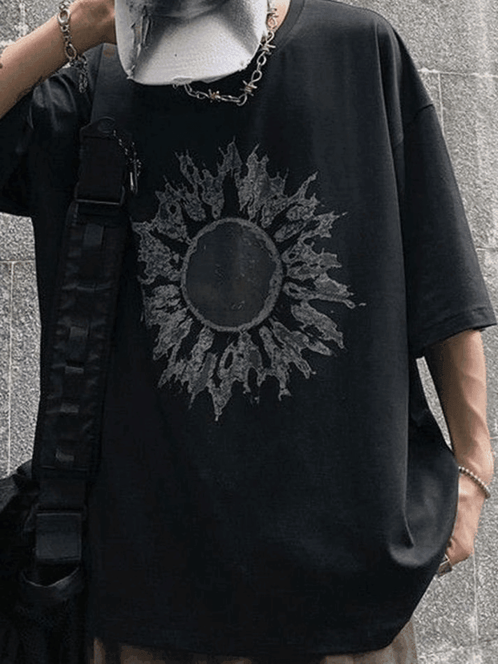 Men's Darkness Sun Graphic Tee - AnotherChill