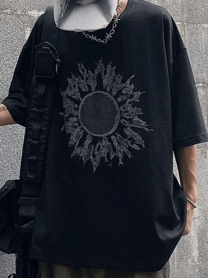 Men's Darkness Sun Graphic Tee - AnotherChill