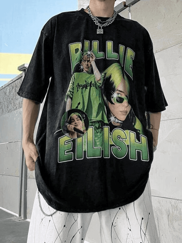 Men's Punk Figure Graphic Tee - AnotherChill