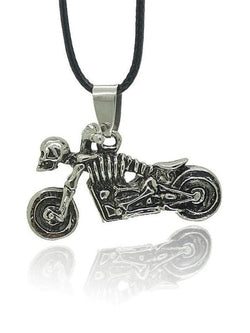 Men's Vintage Moto Skull Necklace - AnotherChill