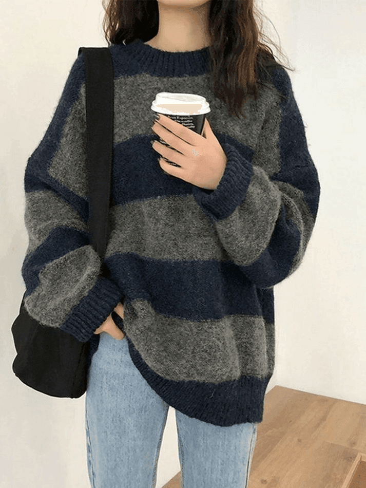 Oversized Stripe Pullover Sweater Anotherchill 2 ?v=1694763884