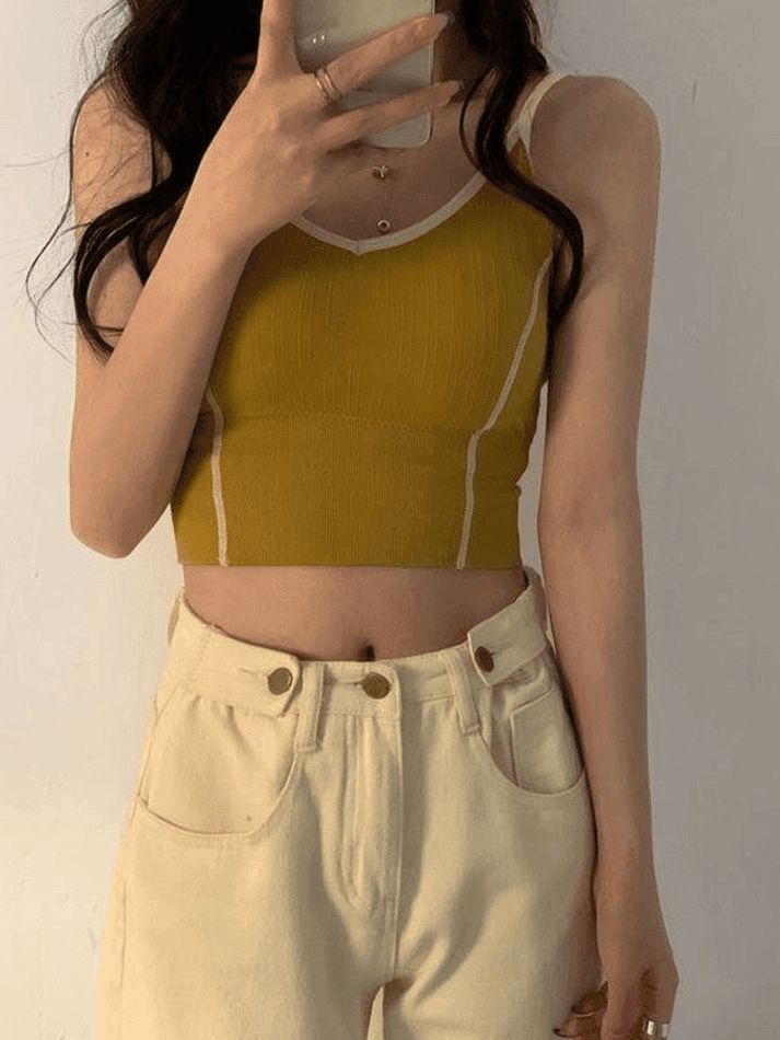 Padded Crop Cami Top - AnotherChill