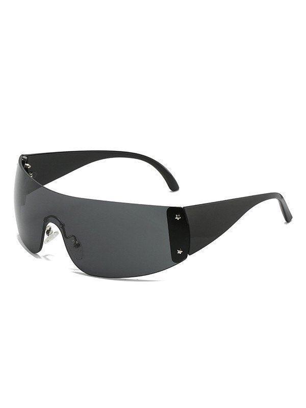 Rimless Futuristic Y2K Sunglasses - AnotherChill