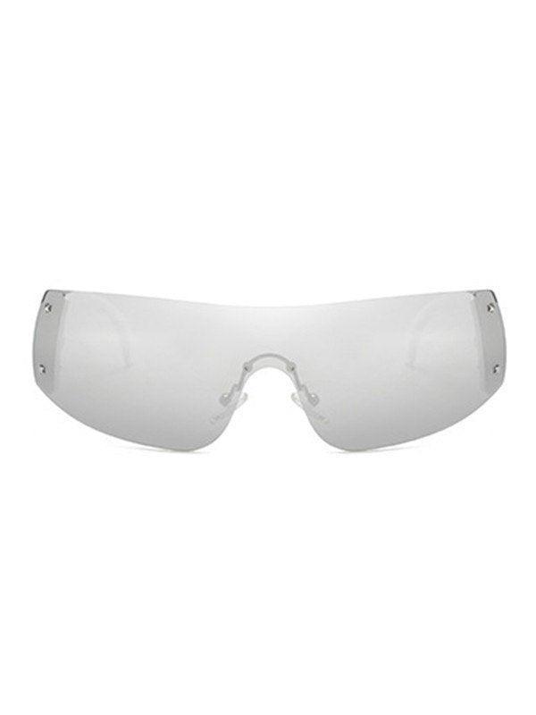 Rimless Futuristic Y2K Sunglasses - AnotherChill