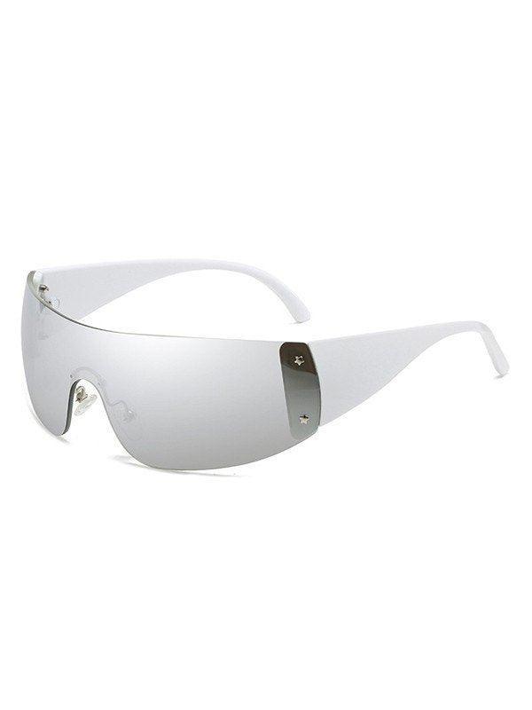 Rimless Futuristic Y2K Sunglasses - AnotherChill