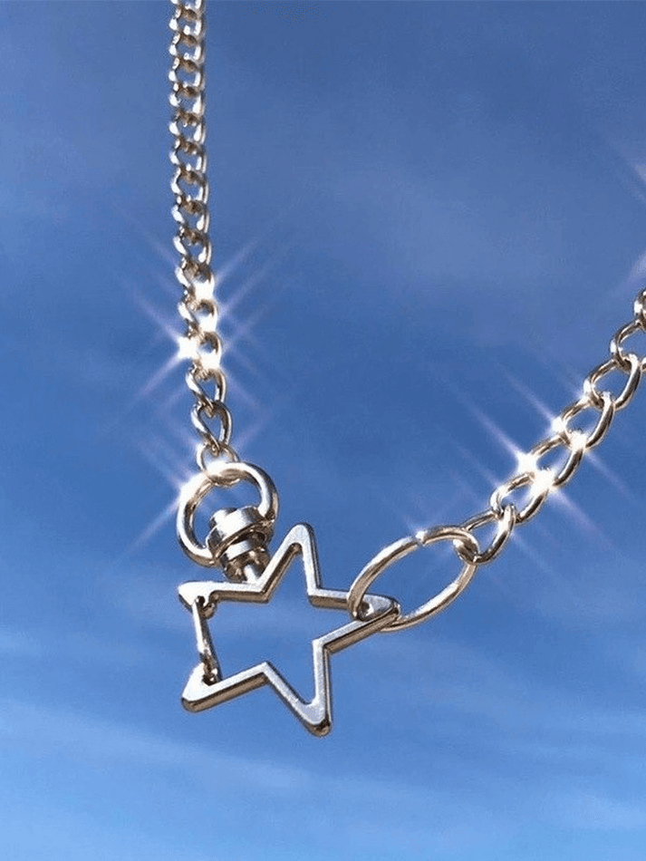 Star Charm Chain Necklace - AnotherChill