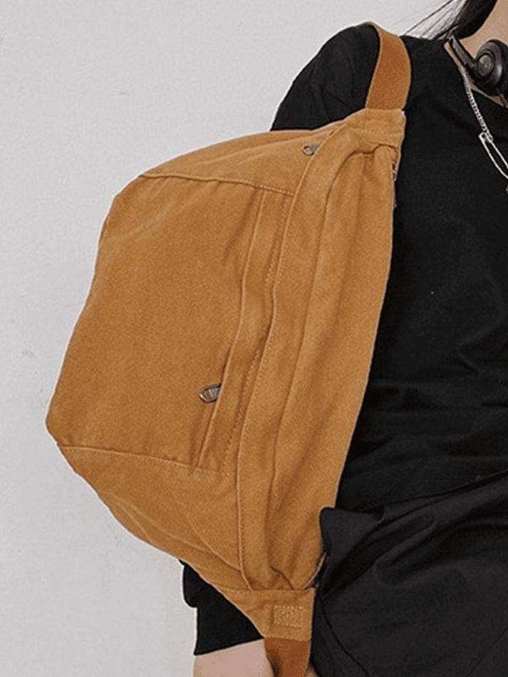 Vintage Wash Capacity Crossbody Bag - AnotherChill