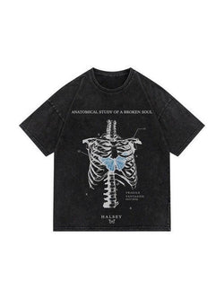 Men's Washed Skull Graphic Tee - AnotherChill