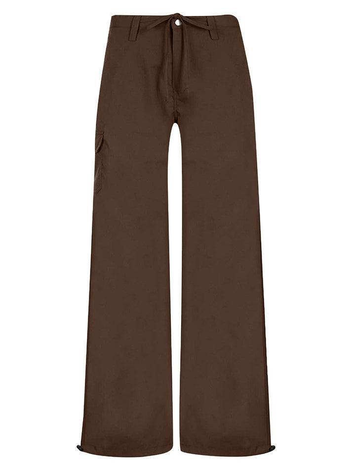 Straight Leg Pocket Cargo Pants - AnotherChill